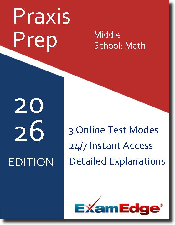 Praxis Middle School Mathematics Online Practice Tests Exam Edge LLC