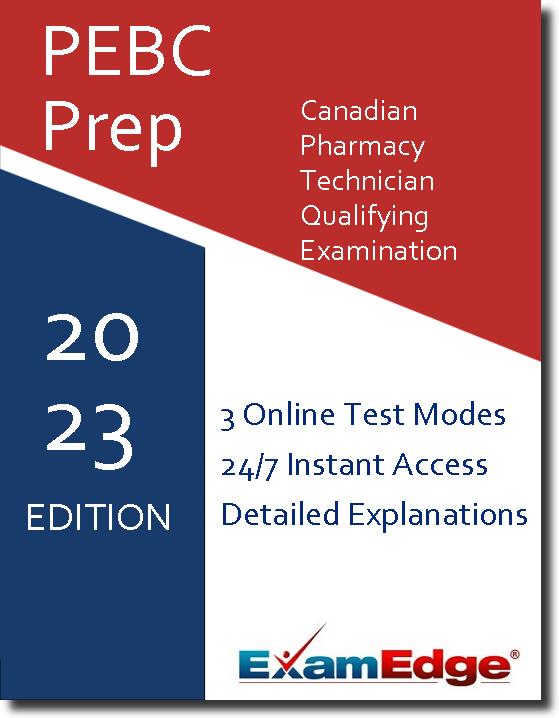 PEBC Canadian Pharmacy Technician Qualifying Exam - Online Practice Tests