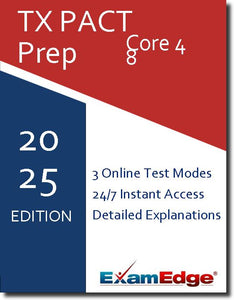 TX PACT Core Subjects Grades 4–8 - Online Practice Tests