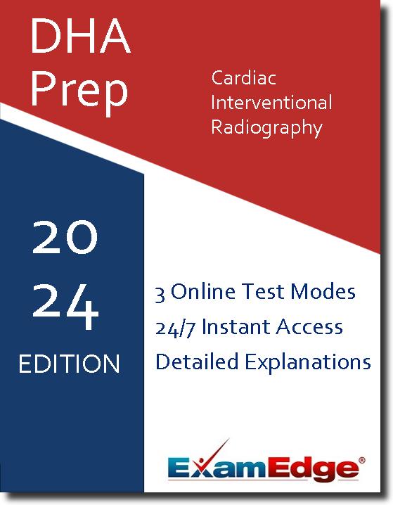 DHA Cardiac Interventional Radiography  - Online Practice Tests