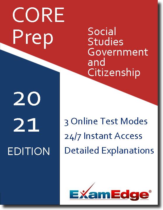CORE Social Studies Government and Citizenship  - Online Practice Tests